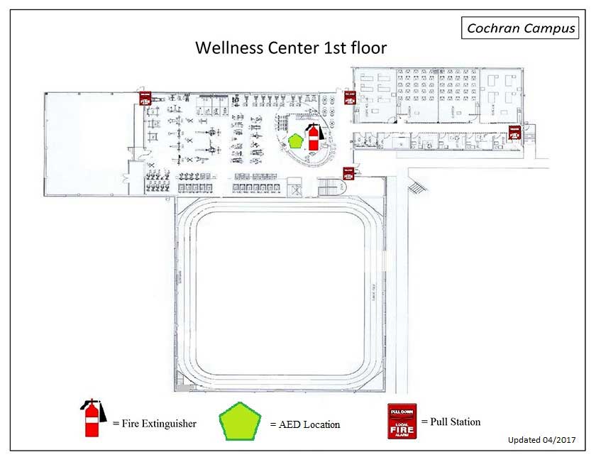 Wellness Center 1st Safety Diagram
